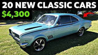 Find Your Dream Here 20 Classic Cars For Sale Under 10000 [upl. by Nurat]