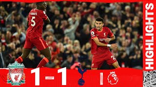 HIGHLIGHTS Liverpool 11 Tottenham  LUIS DIAZ SCORES REDS HELD AT ANFIELD [upl. by Blackman]