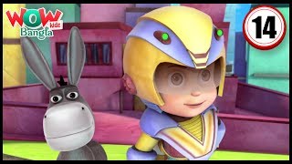 Vir The Robot Boy  Bengali stories for kids Bangla Cartoons Bunty The Robot Boy Wow Kidz Bangla [upl. by Sum]