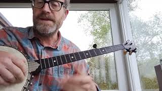 Crawdad Hole Clawhammer Banjo Tutorial [upl. by Bradman]