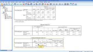 Interpreting bootstrap results in SPSS V24 and earlier [upl. by Tnilf]