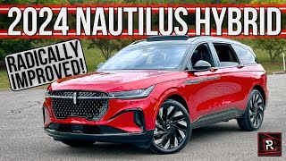 The 2024 Lincoln Nautilus Hybrid Is Highly Improved Luxury SUV With SpotOn Power amp Tech [upl. by Halli]