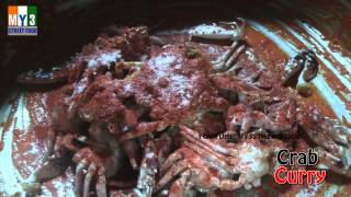 CRAB CURRY  Rajahmundry Street Foods  ANDHRA STREET FOOD street food [upl. by Aiken]