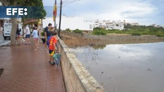 Baleares sigue en alerta por las lluvias [upl. by Carin867]