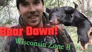 Wisconsin Zone B Bear Hunt 2011 Nicks First Bear [upl. by Lelia]