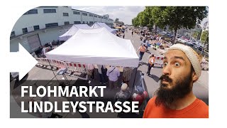 Flohmarkt in der Lindleystraße in Frankfurt [upl. by Ji502]