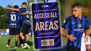 PRIMA PARTITA ⚽ PRIMO PUNTO  ALL ACCESS 👀  PITCHSIDE HIGHLIGHTS 📹  PRIMAVERA 1 ⚫🔵 [upl. by Ilwain]