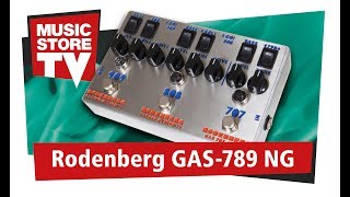 Rodenberg Amplification GAS789 NG Double Overdrive Nederlandse versie [upl. by Linell]