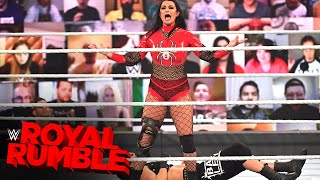 Victoria wreaks havoc in Royal Rumble return Royal Rumble 2021 WWE Network Exclusive [upl. by Verras]