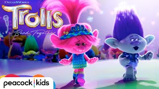 quotFamilyquot Official Movie Clip  Branch amp Poppy NEW Song from TROLLS BAND TOGETHER [upl. by Alleuol795]