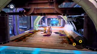 Ratchet amp Clank A Spasso nel Tempo Walkthrough ita 29 Nave di Vorselon Seconda visita 22 [upl. by Elsy]