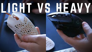 Heavy vs Light Gaming Mice Explained [upl. by Strenta]