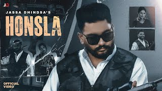 Honsla Official Video  Jassa Dhindsa  Karam Brar Latest Punjabi Song  2024 [upl. by Tneicniv]