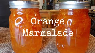 Easy Orange Marmalade Recipe amp Canning Tutorial with Just A Cook 845 [upl. by Rozelle]