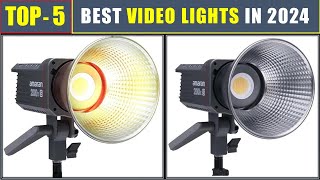 TOP 5 BEST Video Lights In 2024  Best Amaran 200x S Video Lights Review [upl. by Nueovas]