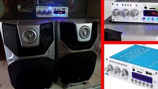 Nice Amplifier Kentiger V10 Bluetooth V40  Radio USB AUX HiFi  Clean sound and powerful bass [upl. by Mannos]