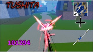 Tushita is still viable  Tushita  Godhuman combo  BLOX FRUITS [upl. by Kir]