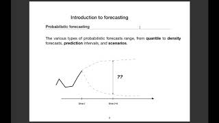 Introduction to probabilistic forecasting [upl. by Thorwald]