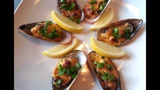 How to make Japanese Baked Mussels with Dynamite Sauce Recipe [upl. by Hcahsem]