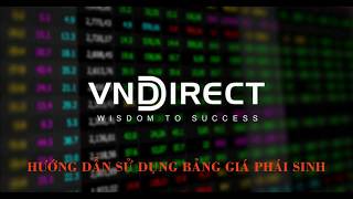 Hướng dẫn sử dụng bảng giá Phái sinh  VNDIRECT [upl. by Enneirda397]