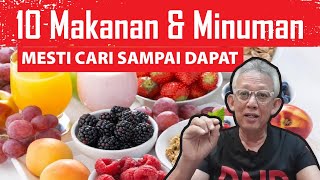 10 makanan amp minuman TERBAIK yang mesti anda cari sampai dapat [upl. by Oecam]