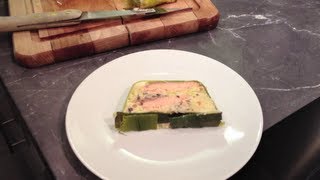 Terrine de Saumon aux poireaux Cuisine par Cedric et Seb [upl. by Parsaye958]