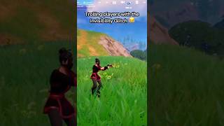 Using invisible Glitch in Fortnite 😭☠️fortniteshorts fortnitememes fortnitefunny fortnitetiktok [upl. by Mollee785]