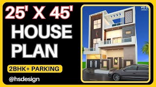 25 x 45  Feet house Map  25 by 45 House Plan as per vastu  25 by 45 Home plan  Ghar ka Naksha [upl. by Eelannej]