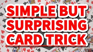 SIMPLE But SURPRISING Card Trick Absolute Math Magic 💎 [upl. by Adina374]