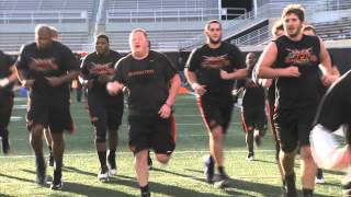 Cowboy Football 2013 Offseason Workouts 22813 [upl. by Orips570]