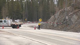 Berthoud Pass closed again after avalanches [upl. by Ayanat872]