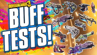 BUFF TEST  Smog Redistributor Kybs Worth amp MORE Endgame weapons Buffed Borderlands 3 [upl. by Doralynn]