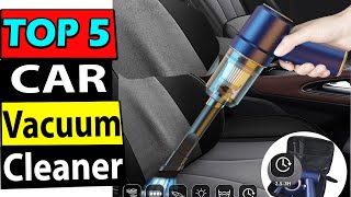 TOP 5 Best Car Vacuum Cleaners Review In 2023 [upl. by Ettennaj]