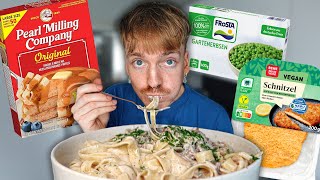 Food Diary  Alles Vegan Waffeln Schnitzel Tortellini uvm [upl. by Fregger152]