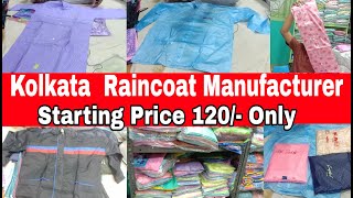 Raincoat Wholesale Market in Kolkata  Raincoat Manufacturers in Kolkata  BT INFORMER [upl. by Pantia]