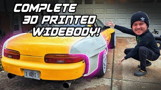 3D Printed Widebody Kit is Fully Attached [upl. by Nissa]