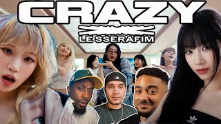 SLAY QUEENS😭 LE SSERAFIM 르세라핌 CRAZY OFFICIAL MV REACTION [upl. by Christina17]