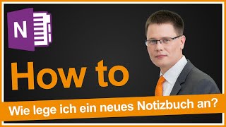 Wie lege ich ein OneNote Notizbuch an [upl. by Enitselec]