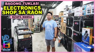 BAGONG TUKLAS NA ELECTRONICS SHOP SA RAON  PART 1 [upl. by Nikaniki]