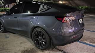 Tesla Model Y Performance tire upgrade Part 2 [upl. by Kurman]