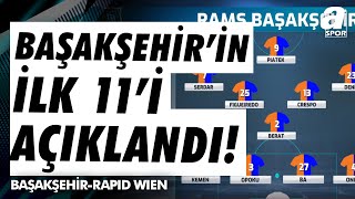 Başakşehirin Rapid Wien Karşısındaki İlk 11i Belli Oldu  A Spor  Spor Gündemi  02102024 [upl. by Neehs]