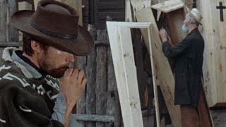 A Fistful of Dollars  Get Three Coffins Ready 1964 HD [upl. by Anawal738]