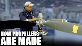 HOW PROPELLERS ARE MADE Hartzell Propeller [upl. by Shepley240]