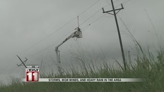 News Storm leaves parts of Lisbon and Gwinner North Dakota damaged [upl. by Azmah]