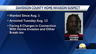 WinstonSalem man wanted for series of breakins now in custody [upl. by Llebana692]