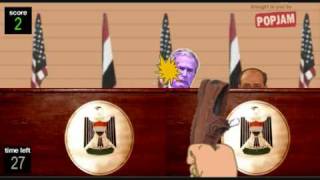 Bush Dodges Shoes Thrown by Iraqi Journalist The game [upl. by Christabella]