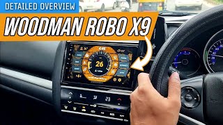 Woodman Robo X9 Android Car Stereo System  Detailed Settings and User Interface Overview [upl. by Aicineohp]