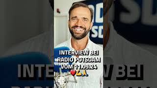 Interview bei Radio Potsdam vom 110924  TEASER [upl. by Ahsenre]