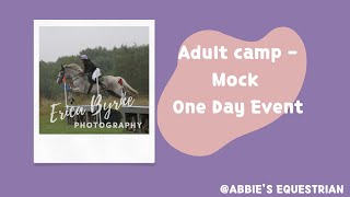 Adult camp  Mock One Day Event  Eland Lodge  Abbies Equestrian [upl. by Einitsed]