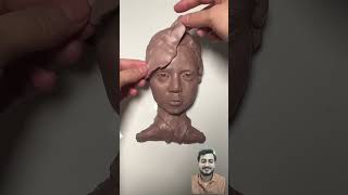 Clay Sculpting Monster Clay Waooooooooyoutubeshortsytshortsvideotrendingart [upl. by Massarelli]